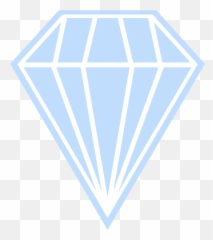 Diamond Line Art Png 2 Image - Triangle,Diamond Clipart Png