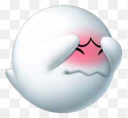 Mario Boo Png Picture - Super Mario Boo Shy,Boo Png