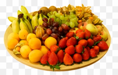 Eat Food Fruit Vitamins Basket - Transparent Fruit Fruit Bowl Transparent Background Png,Food Plate Png