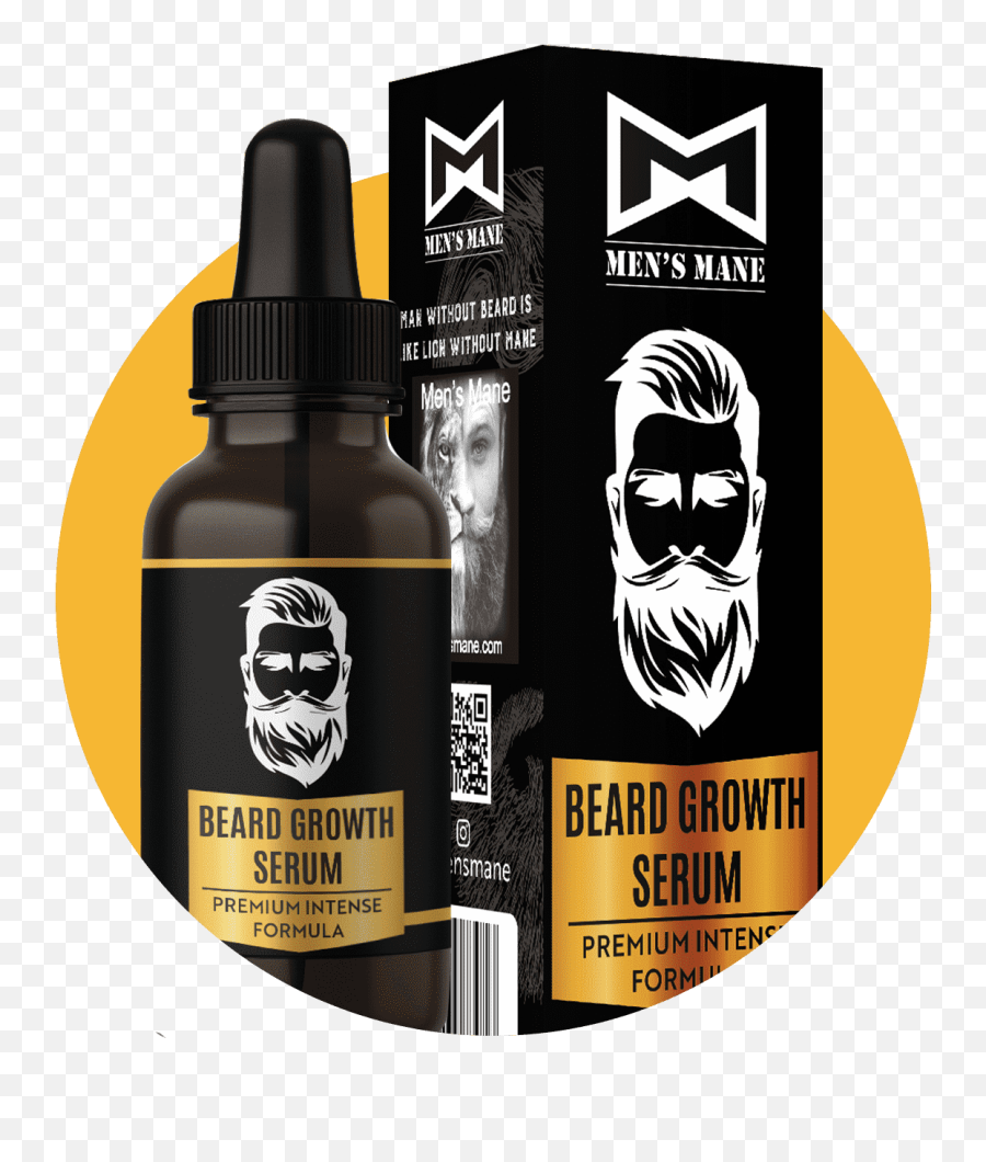 Copy Of Extra Mens Mane Serum - Mane Beard Growth Serum Png,Goatee Png