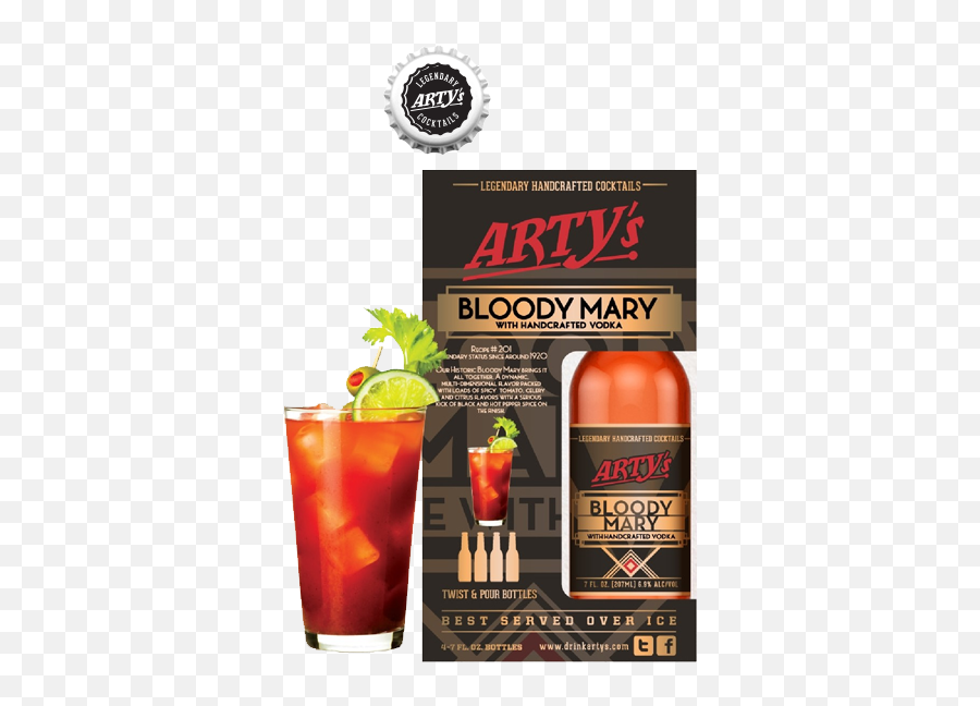 Bloody Mary Made With Handcrafted Vodka - Artys Bloody Mary Png,Bloody Mary Png