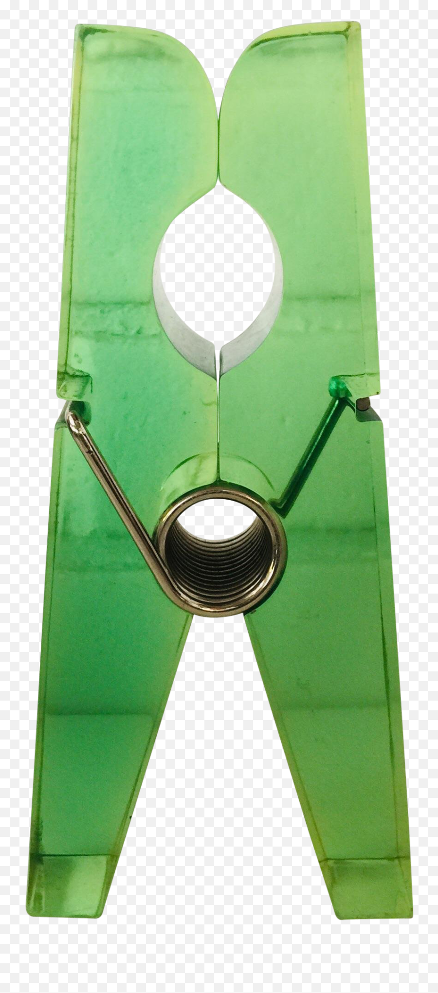 Giant Green Lucite Clothespin - Boat Png,Clothespin Png