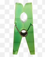 Giant Green Lucite Clothespin - Boat Png,Clothespin Png