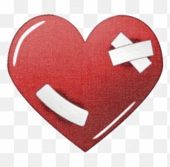 Transparent Background Broken Heart Png - Mended Clipart