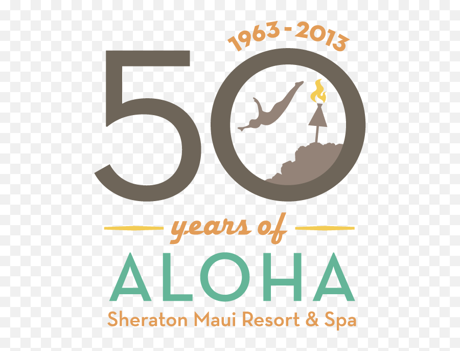 Logo For Sheraton Maui Resort Spa - Graphic Design Png,50th Anniversary Logo