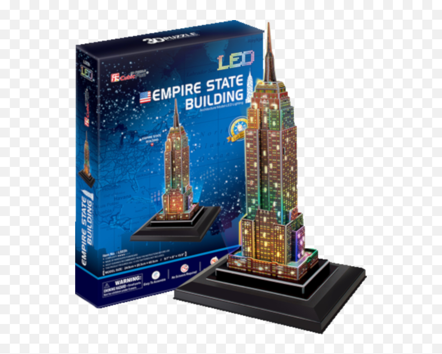 Download Empire State Building - Cubicfun L503h Png,Empire State Building Png