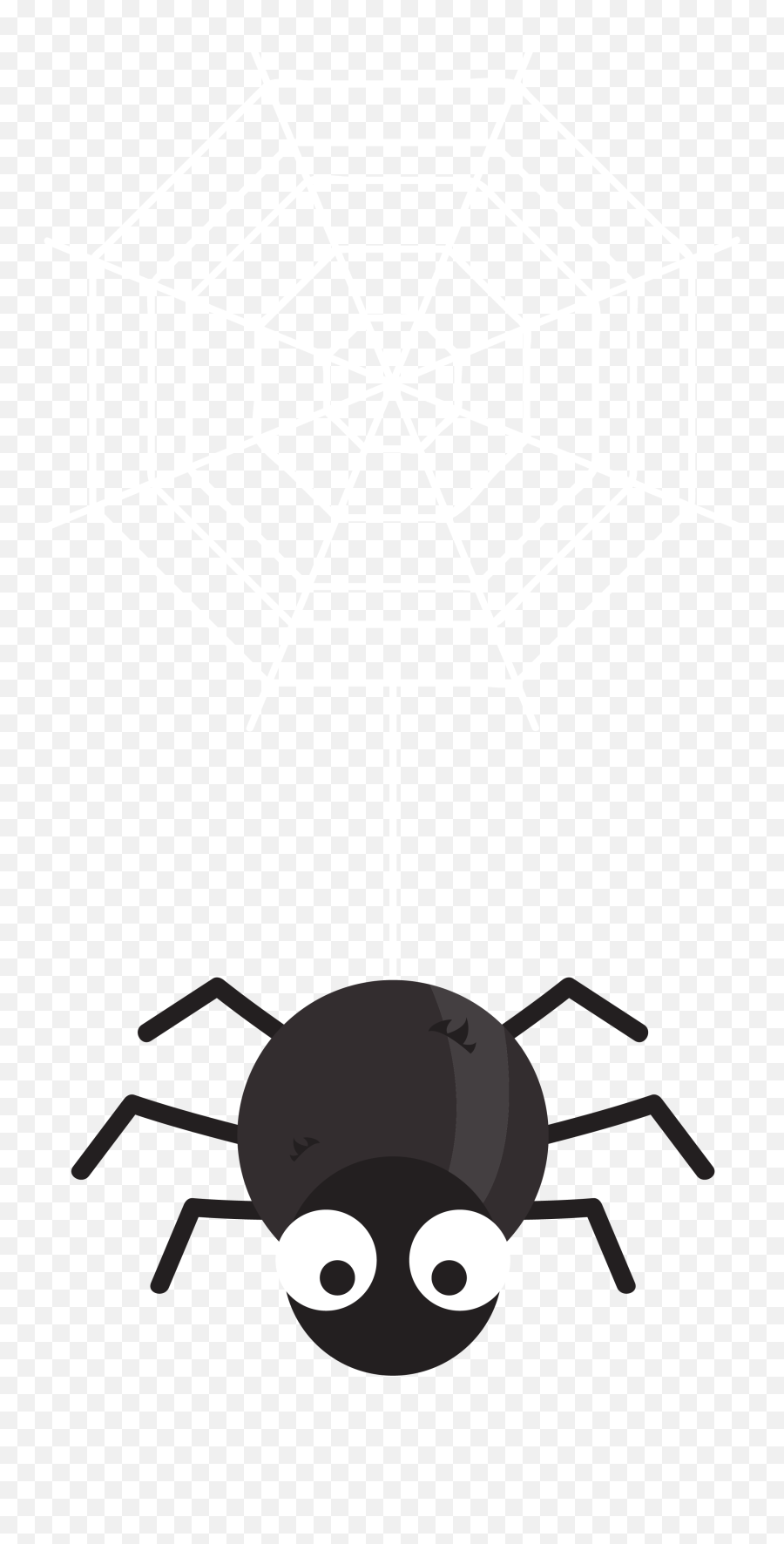 Download Free Png Spider Web Black House - Cartoon Gambar Sarang Laba Laba Vector,Cartoon Spider Png
