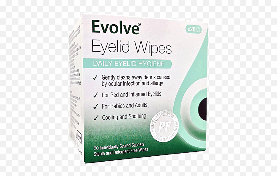Evolve Eyelid Wipes - Evolve Eyelid Wipes Png,Eyelid Png