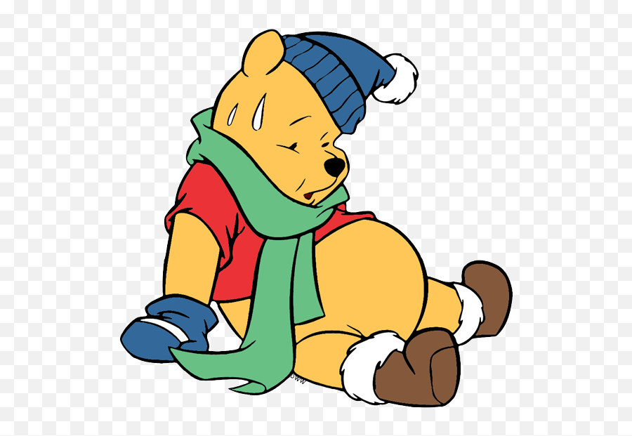 Winnie The Pooh Clip Art Disney Galore - Winnie The Pooh Sweating Png,Winnie The Pooh Transparent