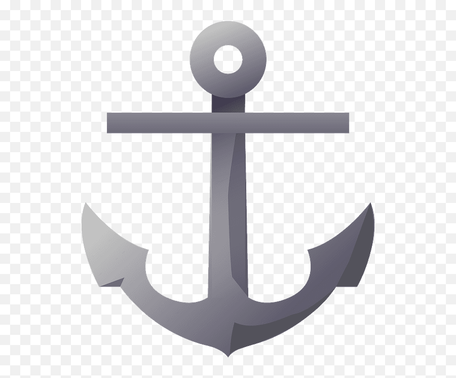 Anchor Emoji Clipart - Anchor Logo Png,Anchor Clipart Png