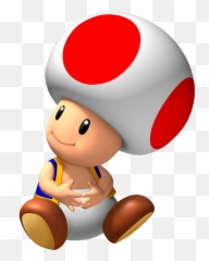 Nintendo Clipart Mario Mushroom - Transparent Toad Mario Png,Mario Mushroom Png