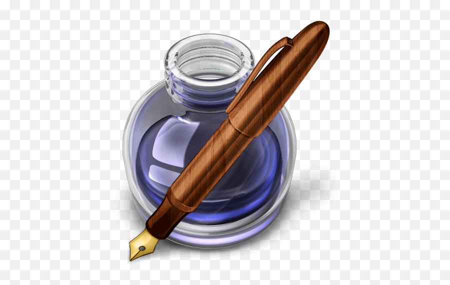 Pen - Ink Pot Clipart Png,Writing Pen Png