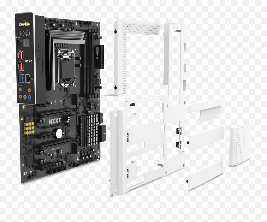 Asus Nzxt And More Launch Z390 - Horizontal Png,Motherboard Png