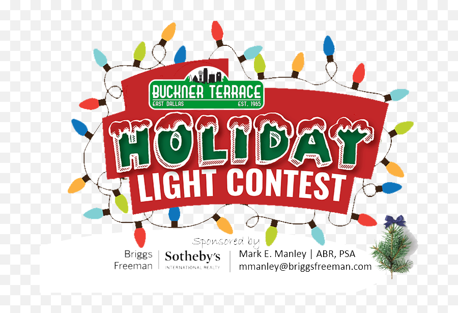 Buckner Terrace Neighborhood - Holidaylights Neighborhood Holiday Lights Contest Png,Holiday Lights Png