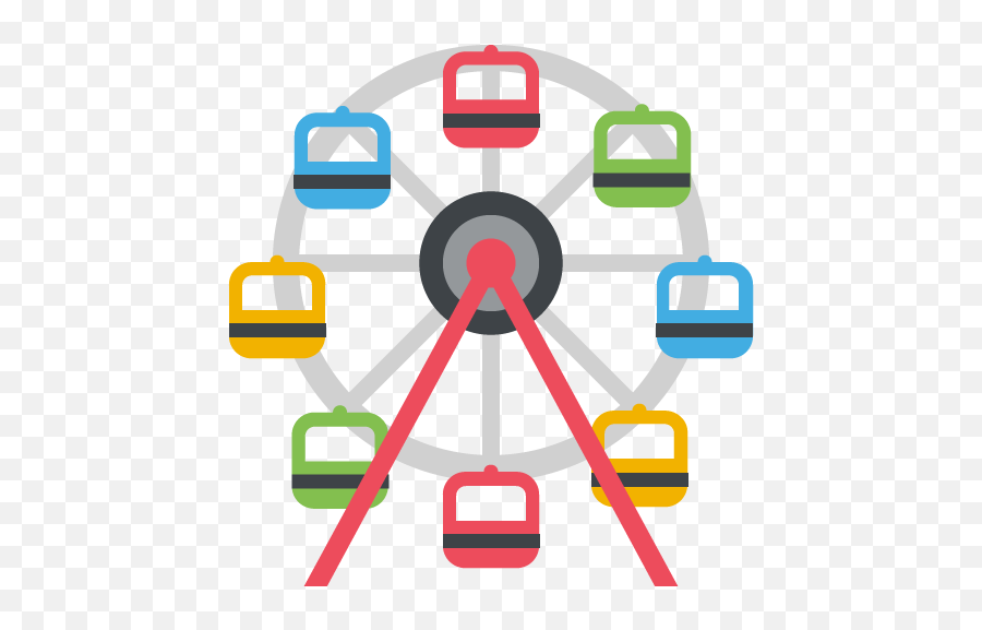 Ferris Wheel Id 1779 Emojicouk - Ferris Wheel Emoji Png,Ferris Wheel Png