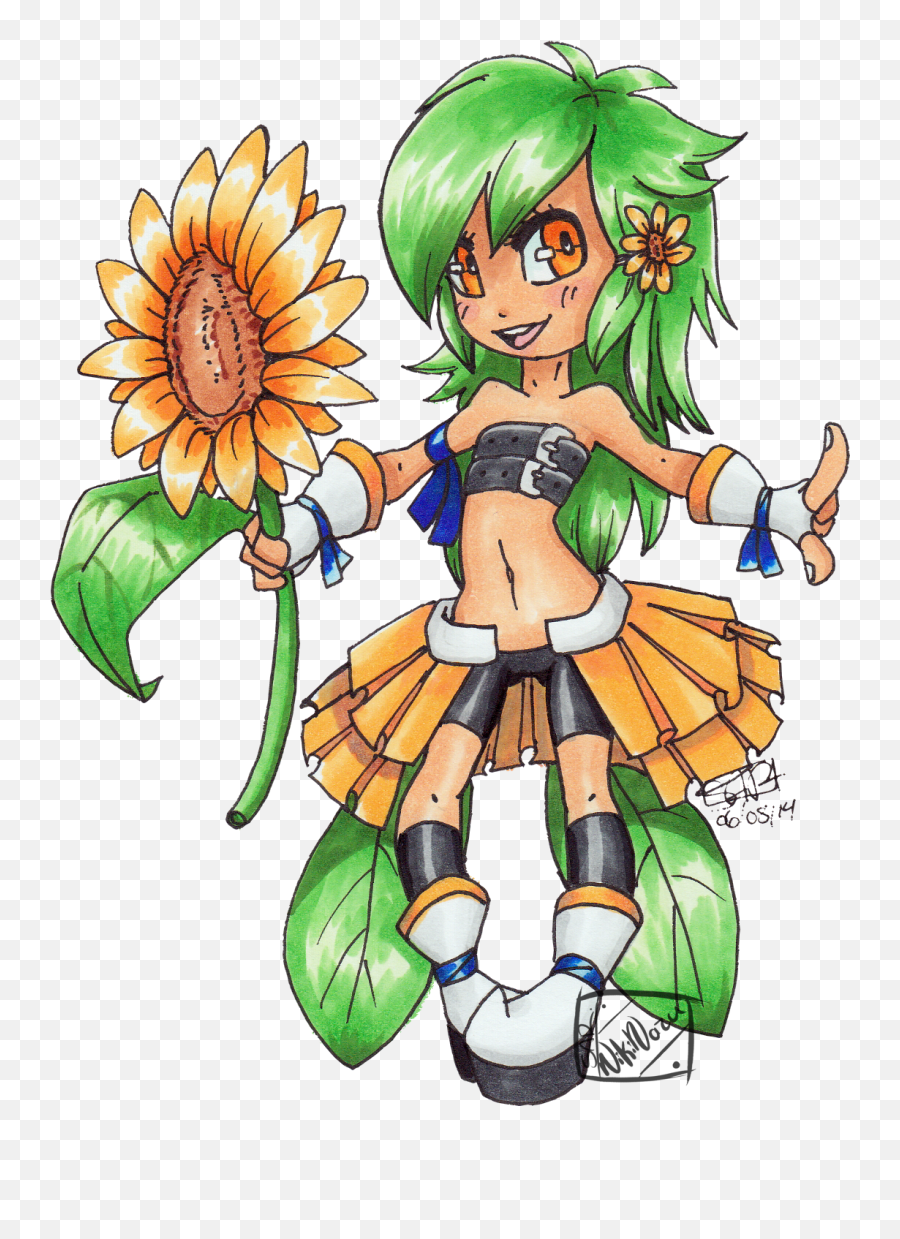 Sunflower Witch Solaire U2014 Weasyl - Fictional Character Png,Solaire Png