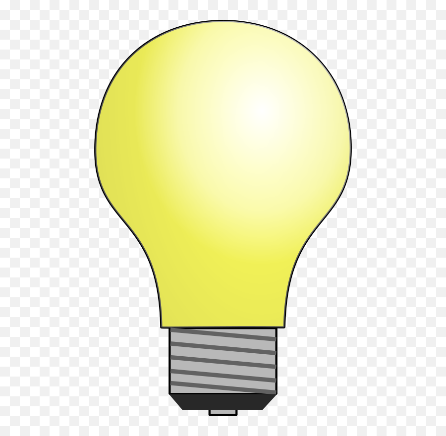Linelightingyellow Png Clipart - Royalty Free Svg Png Free Clipart Light Bulb,Light Bulb Clipart Png