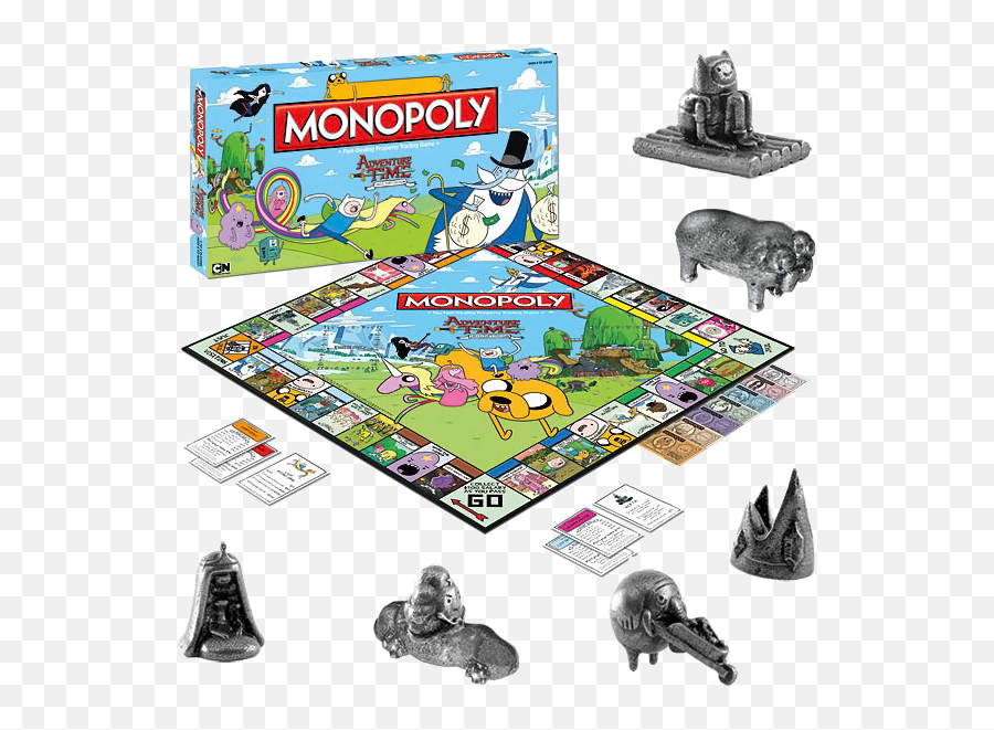 Monopoly Png Transparent Images - Monopoly Adventure Time Edition,Monopoly Png