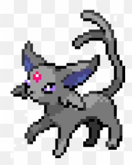 Shadow Espeon Pixel Art Maker - Minecraft png
