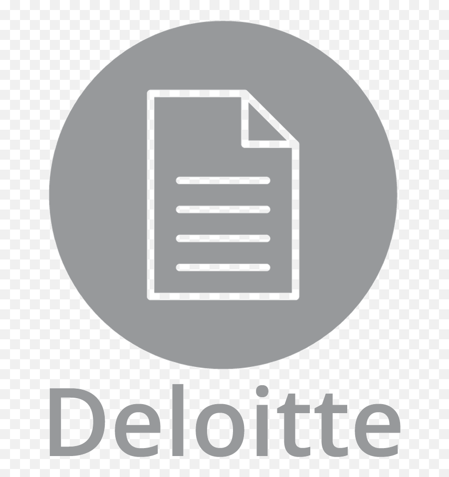 Deloitte Document - Vertical Png,Deloitte Logo Png