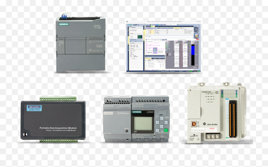 Features - Factory Io Office Equipment Png,Allen Bradley Logo