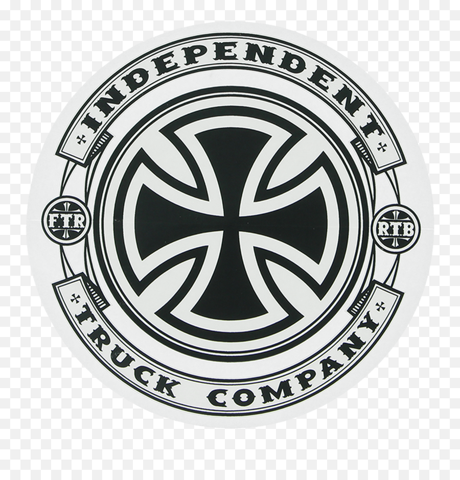 Independent Steady Mylar Decal 5x5 Stickers 2pack - Independent Stickers Png,Independent Trucks Logo