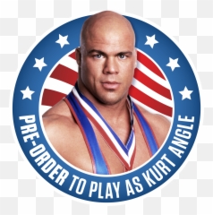 Wwe 2k18 Ps4 Kurt Angle - Kurt Angle Vs Bret Hart Png,Kurt Angle Png
