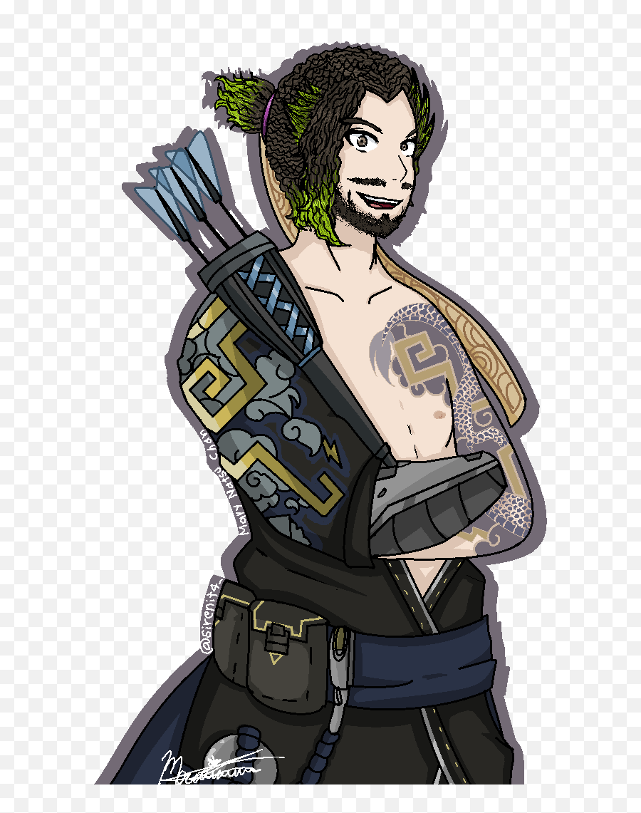 Hanzo Overwatch Png Picture - Cartoon,Hanzo Png