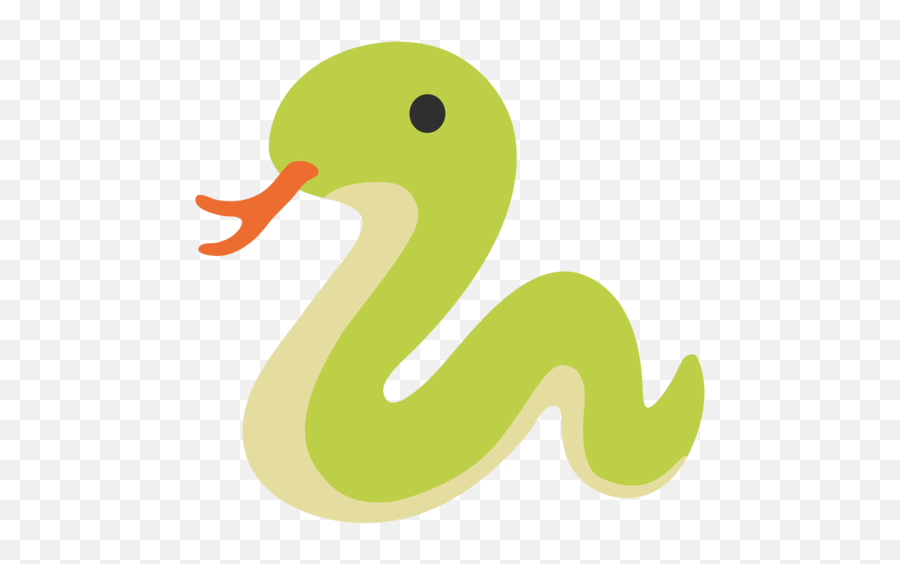 Snake Emoji - Android Snake Emoji Png,Green Snake Icon