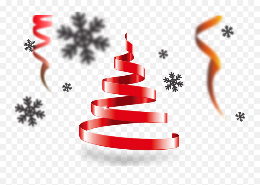 Download Ribbon Christmas Ornaments Png Clip Art Royalty - Ribbon Christmas Tree Png,Ornaments Png