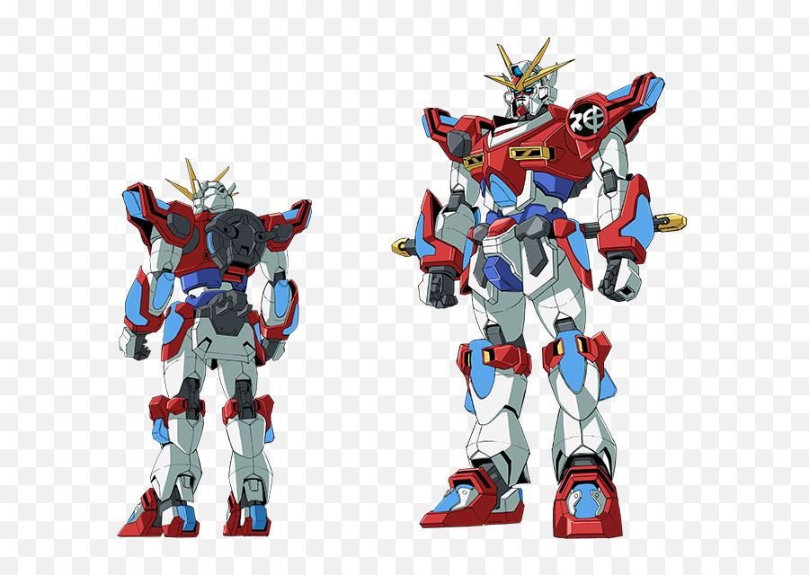 Download Hd Gundam Build Fighters Try 40 Background - Try Burning Gundam Papercraft Png,Gundam Icon