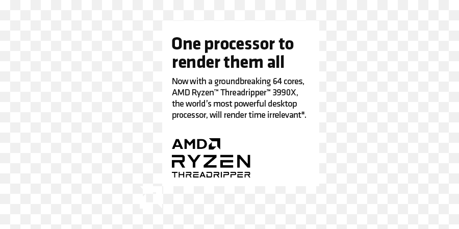 Amd Ryzen Threadripper 3990x Processor - Language Png,Ryzen Icon