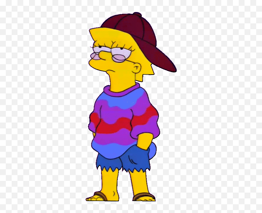 Lisa Simpson Gif Sticker - Summer Of 4 Ft 2 Png,Lisa Simpson Png