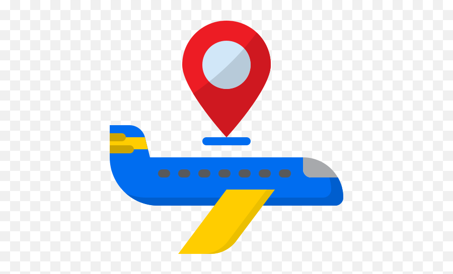 Airplane - Free Maps And Location Icons Turnham Green Tube Station Png,Blue Airplane Icon