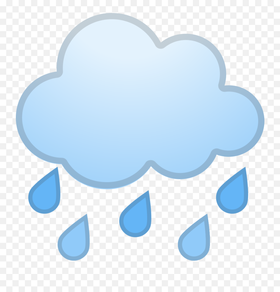 Clip Art Transparent Stock With Rain Icon Noto Emoji - Png Nuvem Com Chuva Emoji,Whatsapp Icon Meaning