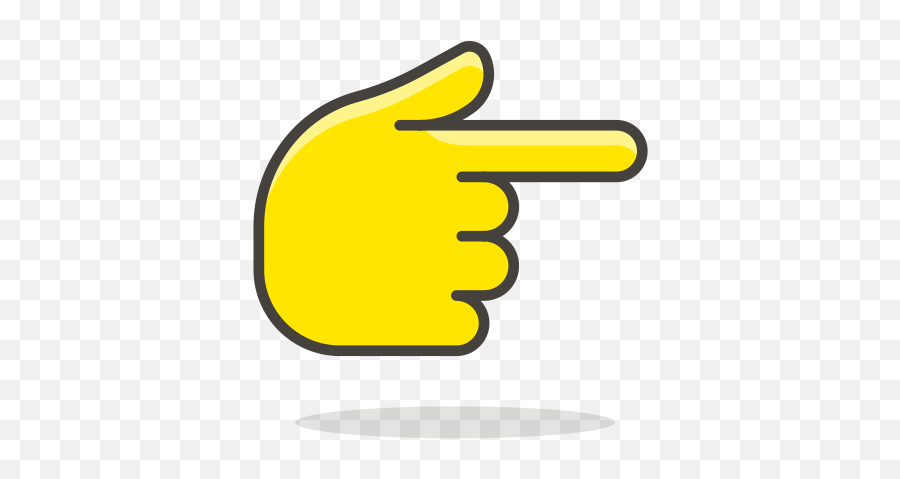 Backhand Index Pointing Right Free Icon - Iconiconscom Emoji Finger Toy Png,Index Finger Icon