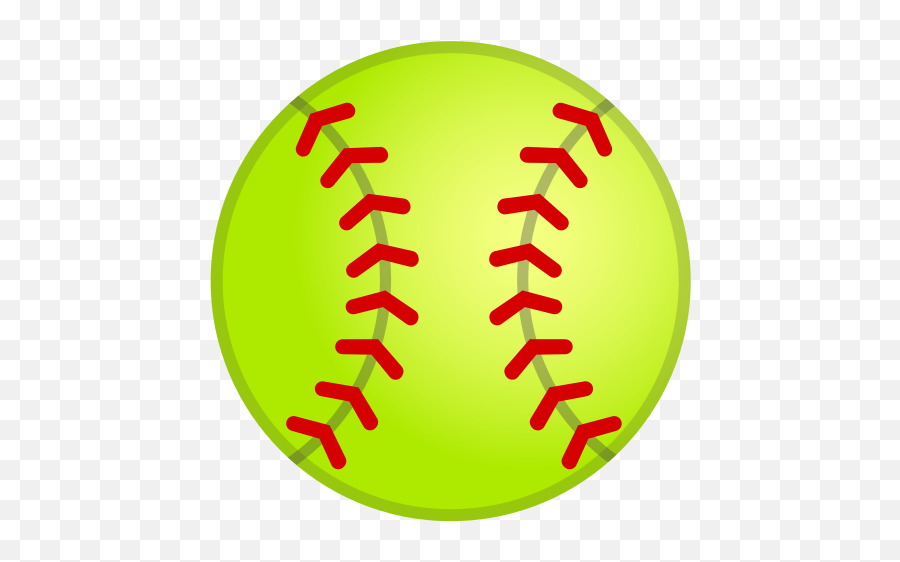 Softball Emoji - Emoji Pelota Png,Softball Png