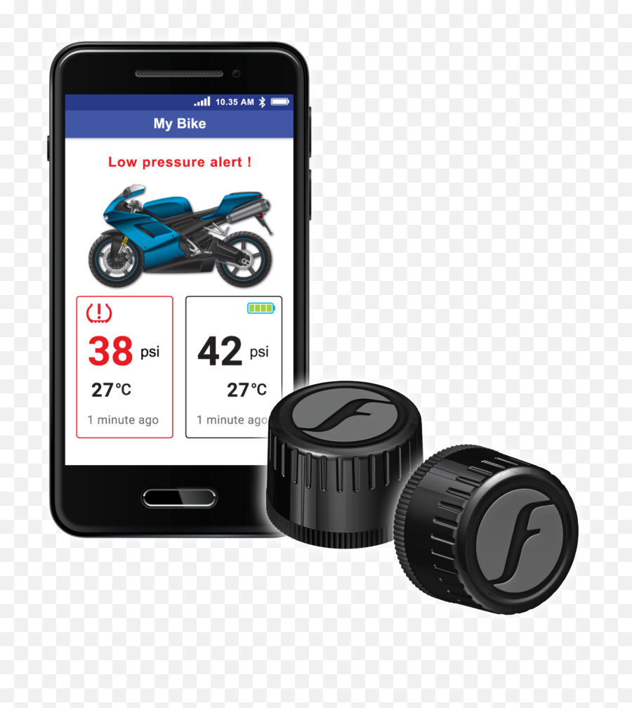 Fobo - Tyre Pressure Monitor For Bike Png,Tpms Icon
