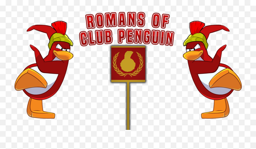 Club Penguin Romans The Official Blog Of Cp - Fictional Character Png,Jolly Penguin Icon Lol