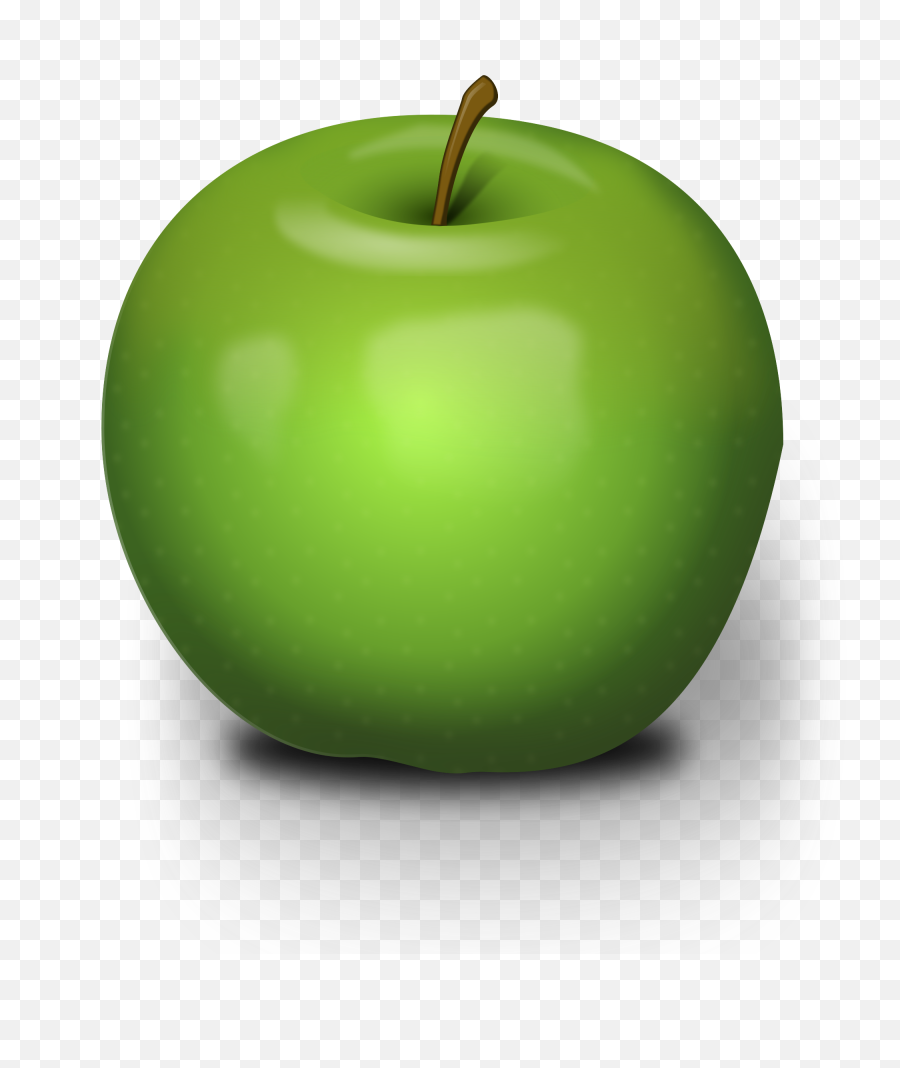 Photorealistic Green Apple Clipart - Granny Smith Apple Clipart Png,Apple Clipart Transparent Background