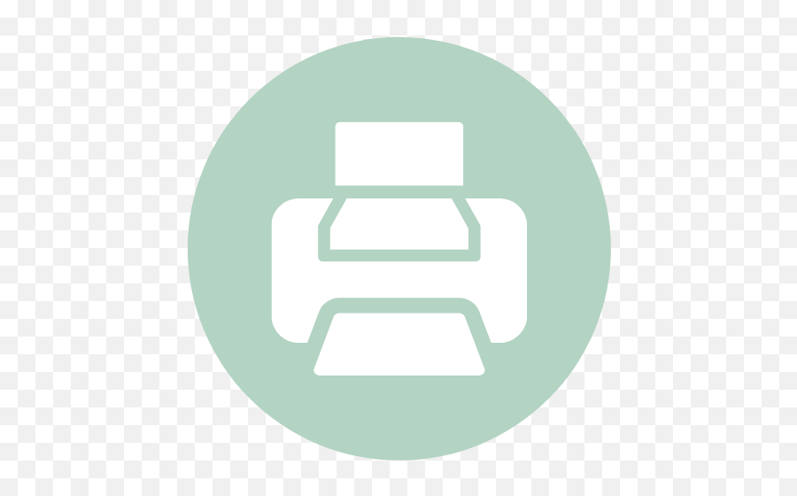Amenities - The Office In Mansfield Language Png,Printer Circular Icon