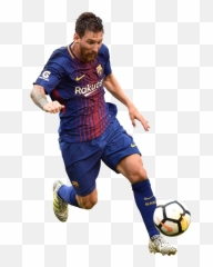 Lionel Messi Running With Ball Barcelone Png - Lionel Messi 2018 Png,Messi Transparent