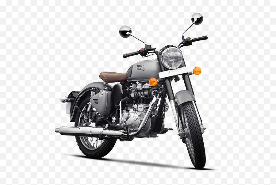 Royal Enfield Classic 500 Gunmetal Grey Moonraker Motorcycle - Royal Enfield Classic 350 Price In Nepal 2019 Png,Royal Enfield Logo