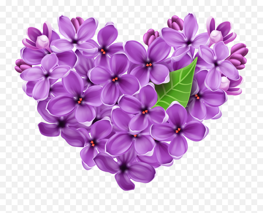 Rose Heart Png Photo Mart - Transparent Lilac Clipart,Rose Heart Png