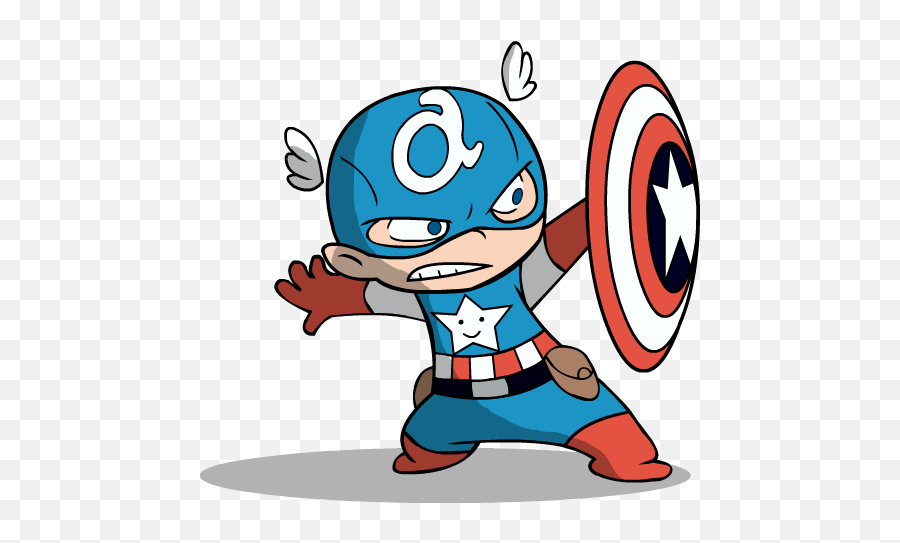 Baby Clipart Captain America - Baby Captain America Png Captain America Clipart,Captain America Png