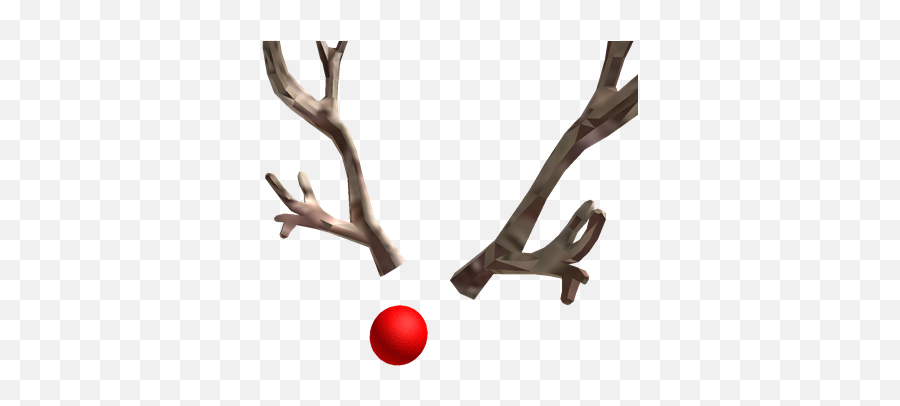 Download Clipart Freeuse Antlers Transparent Rudolph - Shiny Rudolph Reindeer Nose Png,Rudolph Png