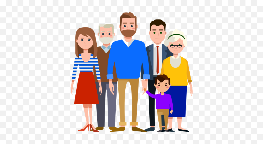 Extended Family Clipart Png Image - Family Clipart Transparent Background,Family Clipart Png
