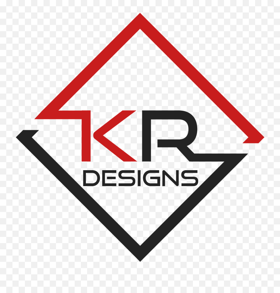 Kr Designs Co Affordable Website U0026 Graphic Design - Kr Logo Design Png,Red Triangle Logo