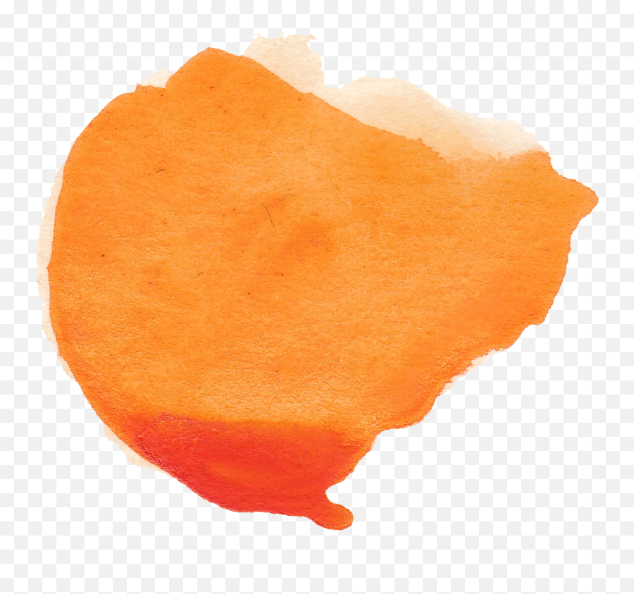 6 Orange Watercolor Circle - Circle Paint Png Orange,Orange Circle Png