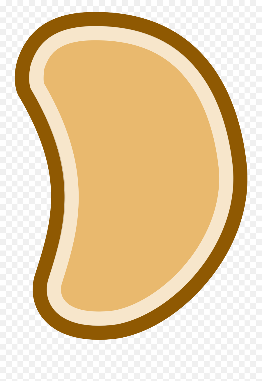 Bean Seed Brown - Clipart Bean Png,Jelly Bean Png